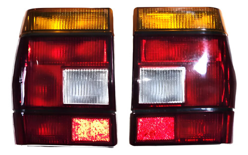 Juego Faro Trasero Fiat Duna Uno 1988 a 1995 Fitam Original Derecho Tricolor