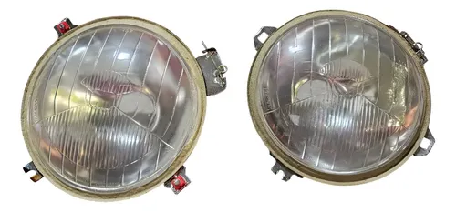 Juego de Opticas Altas Fiat 1600 1970 al 1973 Ambos Lados