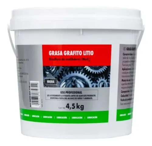 Grasa Grafito Litio Negra Wurth X 4.5 Kg