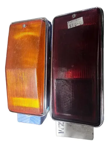 Faro Trasero de Posición/stop y Giro Lado Izq Fiat 1600 Izquierdo/conductor Rojo