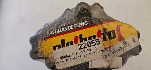 Pastilla de Freno R19 Rt(92/) Clio Rt(96/) Plasbestos 22055