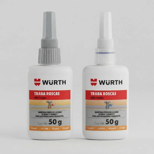Combo Traba Roscas 50g Kit X2 Azul