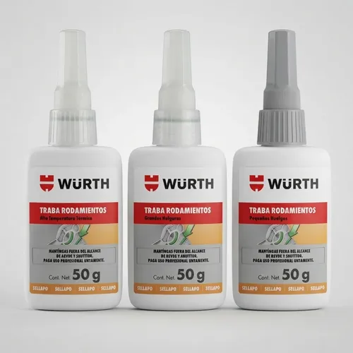 Combo Traba Rodamientos 50g Kitx3 Verde Musgo