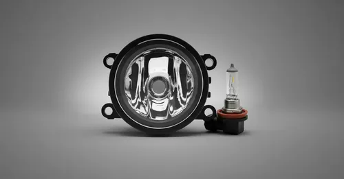 Kit Antiniebla: 2 Faros Auxiliares Transparentes Ford + 2 Lámparas H11 55w Durer