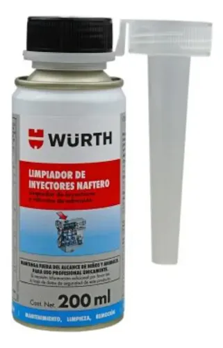 Limpiainyectores Nafta Wurth 200ml