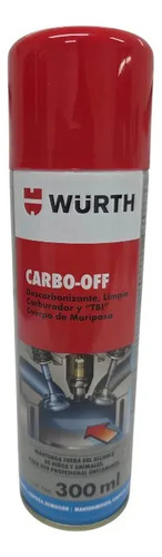 Limpiador Cuerpo Mariposa Descarbonizante Wurth 300 G