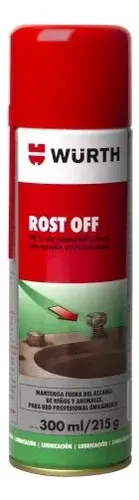 Rost Off 98% Aflojatodo Desoxidante Multiuso Wurth 300ml Rost Off