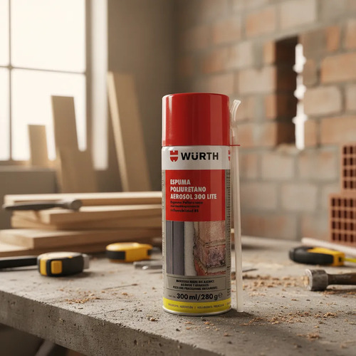 Wurth Espuma de Poliuretano Aerosol 300ml