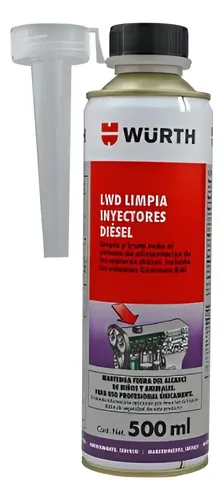 Wurth Limpia Inyectores Diesel Lwd 500 Ml