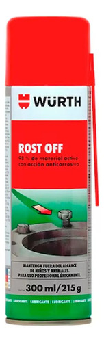 Wurth Rost Off 98% Aflojatodo Anticorrosivo 300ml